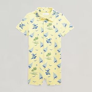 Ralph Lauren Baby Polo Bear Cotton Jersey Polo Shortall
Baby Boy